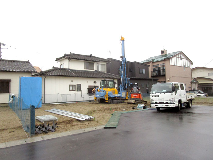 WOODBOX STANDARD 新潟市中央区 S様邸 地盤改良工事